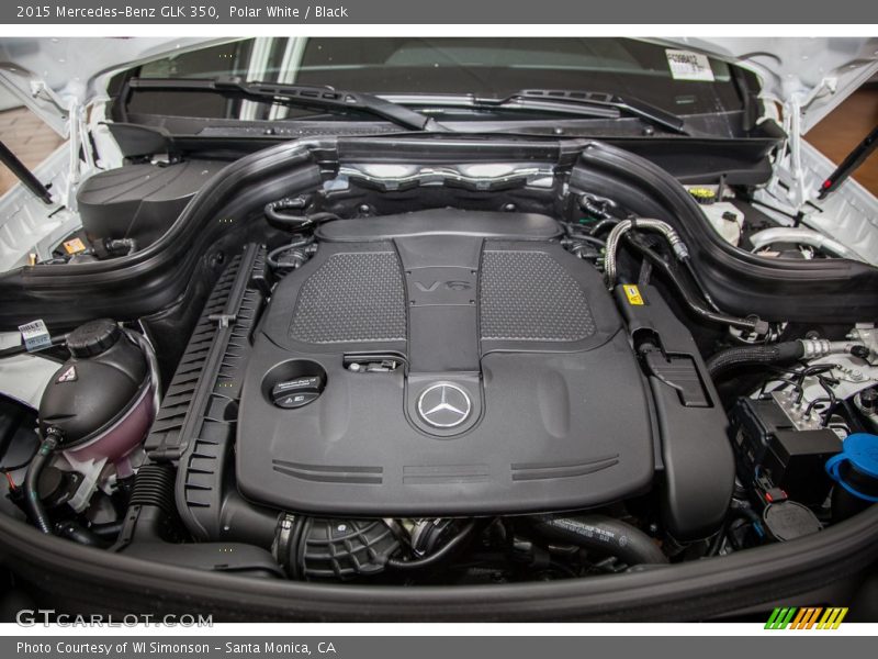 Polar White / Black 2015 Mercedes-Benz GLK 350
