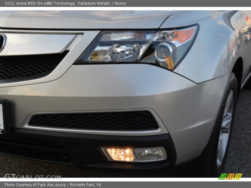 Palladium Metallic / Ebony 2012 Acura MDX SH-AWD Technology