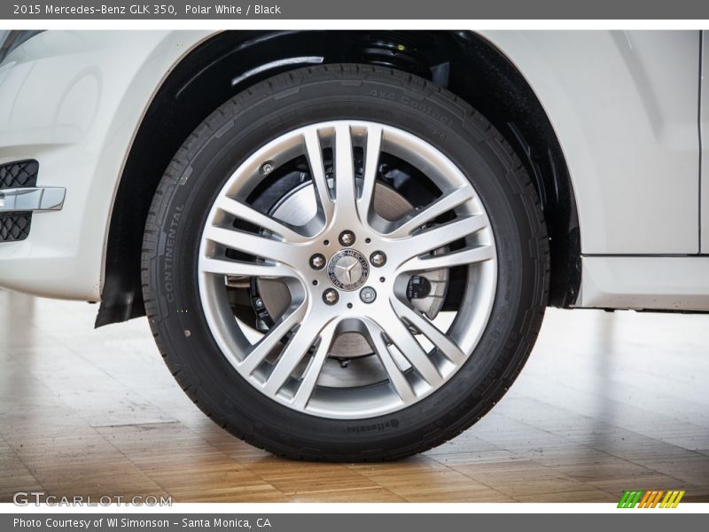 Polar White / Black 2015 Mercedes-Benz GLK 350
