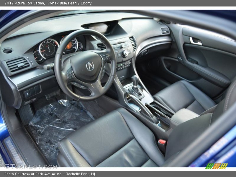  2012 TSX Sedan Ebony Interior