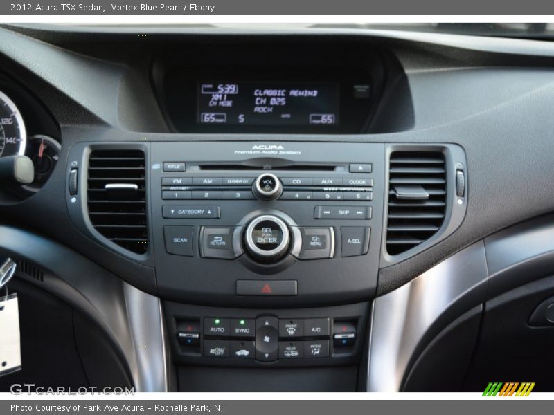 Audio System of 2012 TSX Sedan