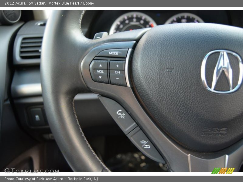 Controls of 2012 TSX Sedan
