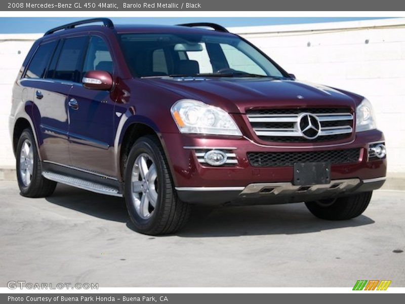 Front 3/4 View of 2008 GL 450 4Matic