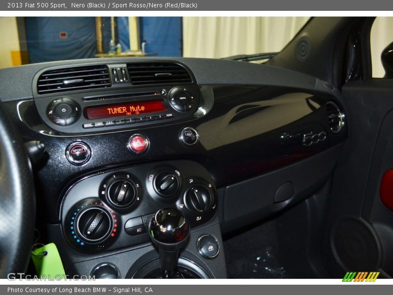 Nero (Black) / Sport Rosso/Nero (Red/Black) 2013 Fiat 500 Sport
