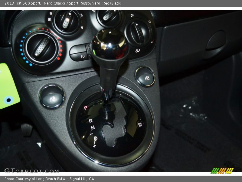 Nero (Black) / Sport Rosso/Nero (Red/Black) 2013 Fiat 500 Sport