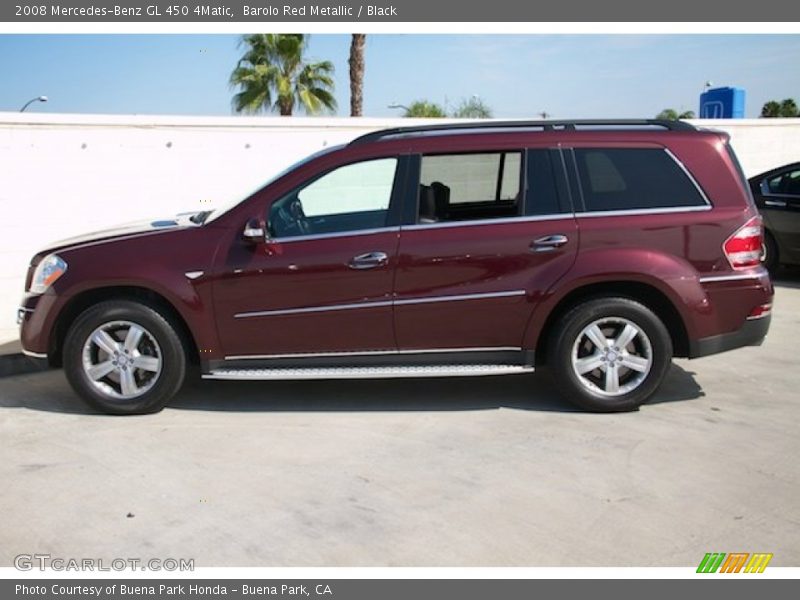  2008 GL 450 4Matic Barolo Red Metallic