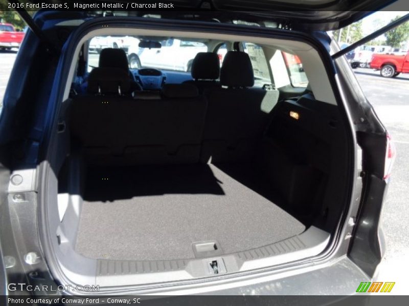 Magnetic Metallic / Charcoal Black 2016 Ford Escape S