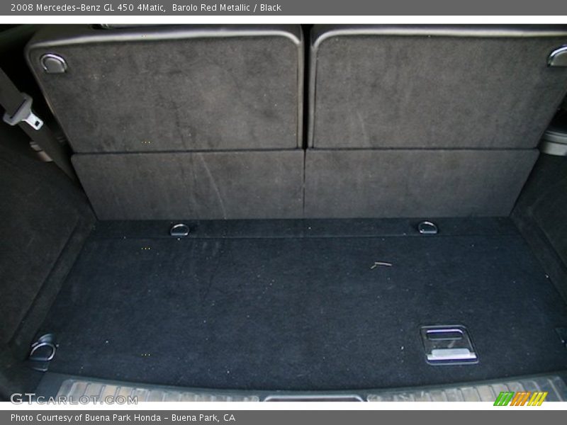 Barolo Red Metallic / Black 2008 Mercedes-Benz GL 450 4Matic