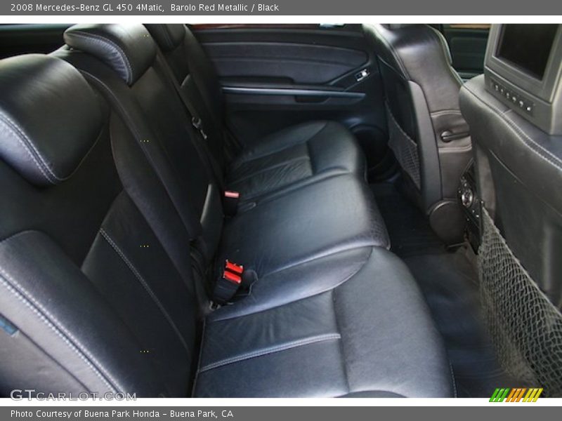 Barolo Red Metallic / Black 2008 Mercedes-Benz GL 450 4Matic