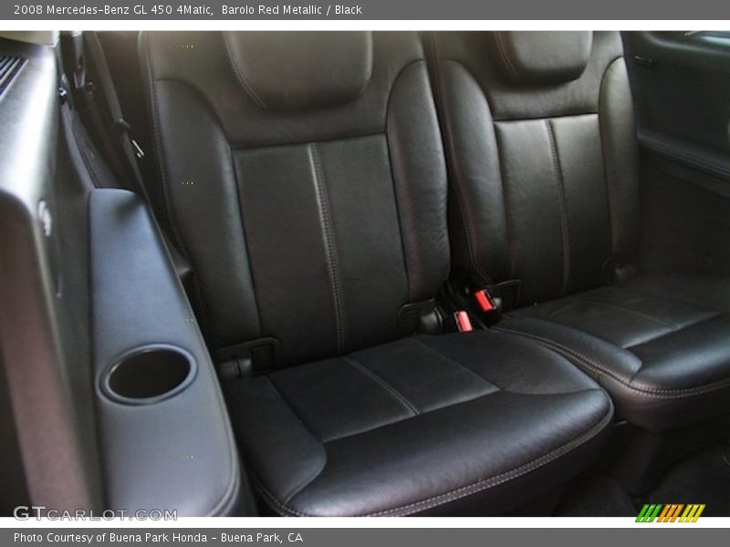 Barolo Red Metallic / Black 2008 Mercedes-Benz GL 450 4Matic
