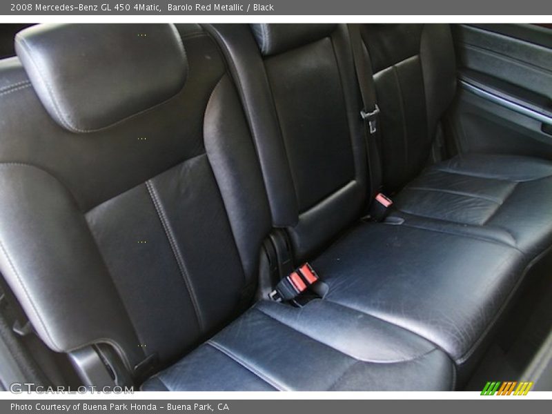 Barolo Red Metallic / Black 2008 Mercedes-Benz GL 450 4Matic