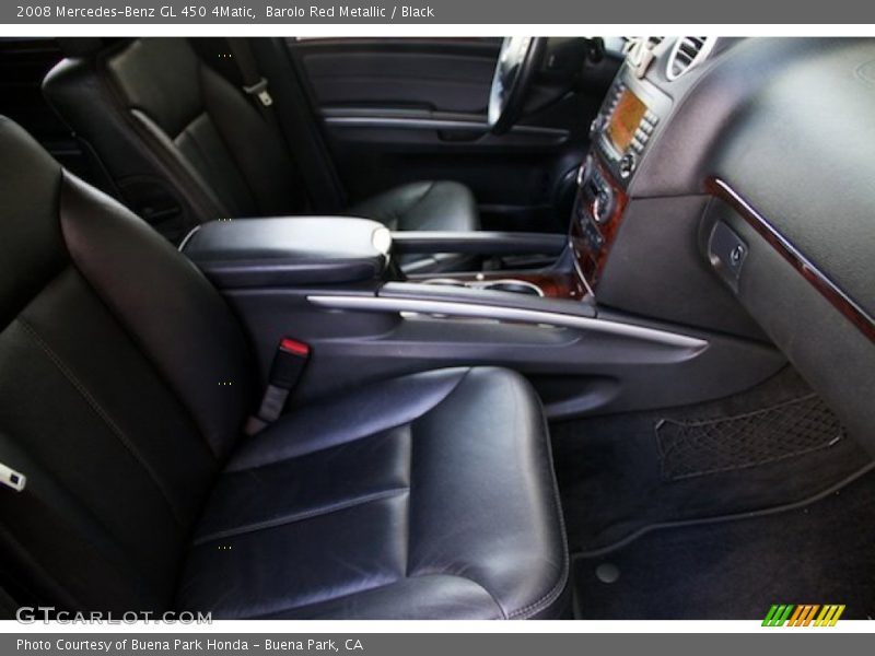 Barolo Red Metallic / Black 2008 Mercedes-Benz GL 450 4Matic