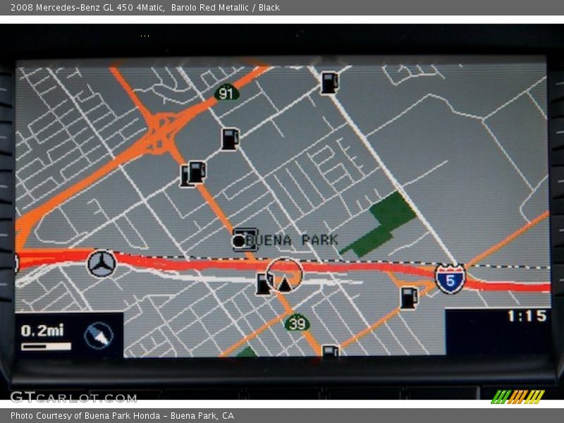 Navigation of 2008 GL 450 4Matic