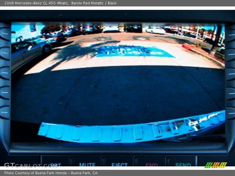 Barolo Red Metallic / Black 2008 Mercedes-Benz GL 450 4Matic