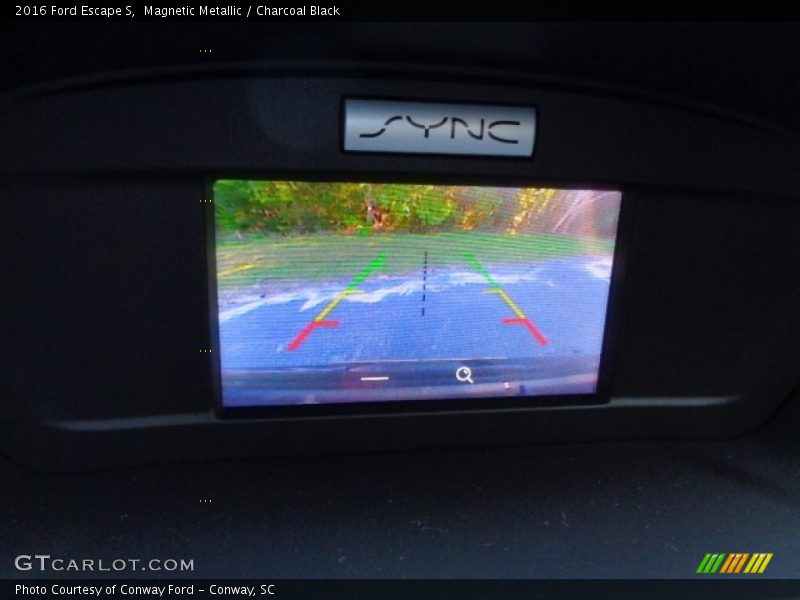 Magnetic Metallic / Charcoal Black 2016 Ford Escape S