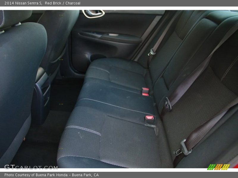 Red Brick / Charcoal 2014 Nissan Sentra S