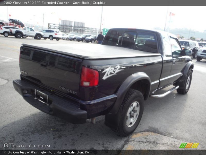 Onyx Black / Graphite 2002 Chevrolet S10 ZR2 Extended Cab 4x4