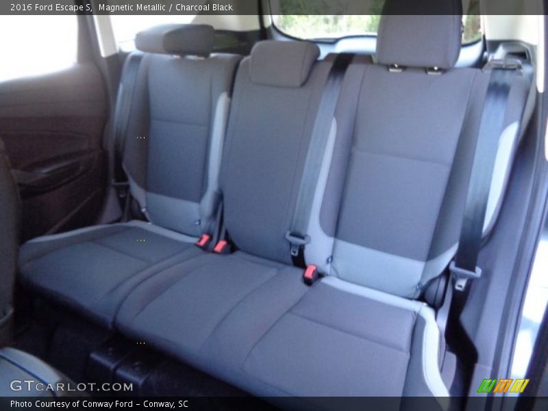 Magnetic Metallic / Charcoal Black 2016 Ford Escape S