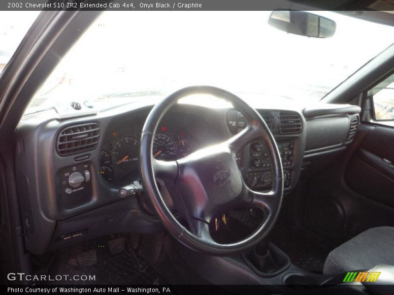 Onyx Black / Graphite 2002 Chevrolet S10 ZR2 Extended Cab 4x4