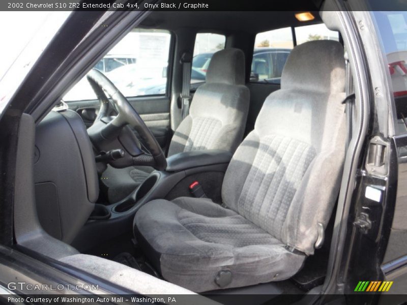 Onyx Black / Graphite 2002 Chevrolet S10 ZR2 Extended Cab 4x4