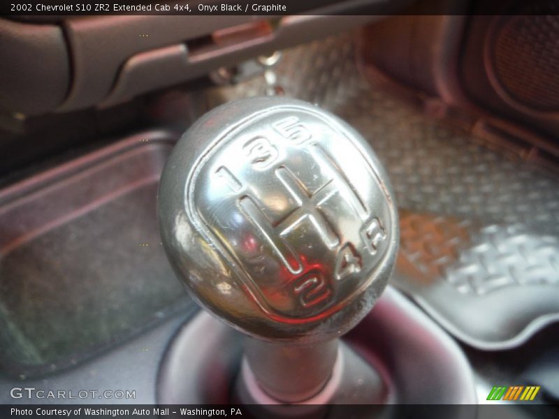 Onyx Black / Graphite 2002 Chevrolet S10 ZR2 Extended Cab 4x4