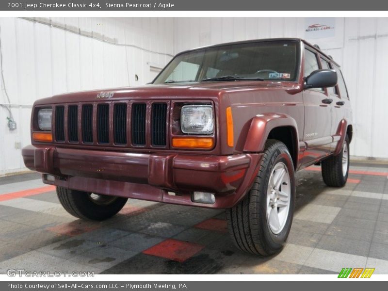 Sienna Pearlcoat / Agate 2001 Jeep Cherokee Classic 4x4