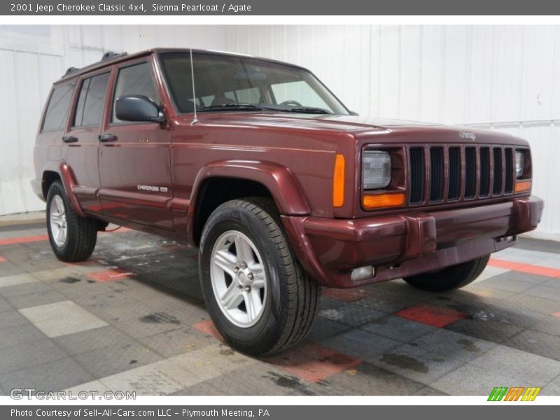 Sienna Pearlcoat / Agate 2001 Jeep Cherokee Classic 4x4