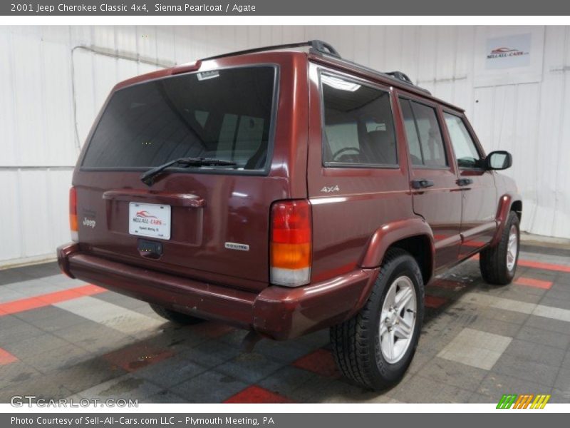 Sienna Pearlcoat / Agate 2001 Jeep Cherokee Classic 4x4