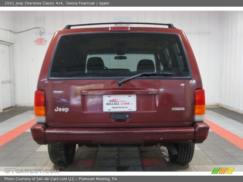 Sienna Pearlcoat / Agate 2001 Jeep Cherokee Classic 4x4