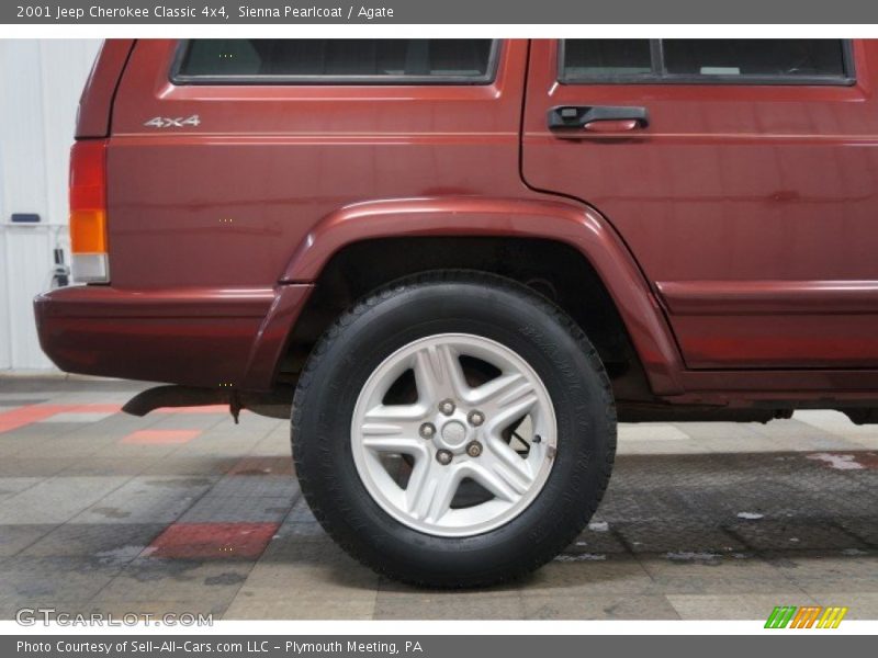 Sienna Pearlcoat / Agate 2001 Jeep Cherokee Classic 4x4