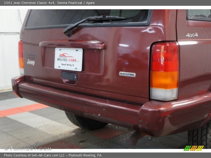 Sienna Pearlcoat / Agate 2001 Jeep Cherokee Classic 4x4