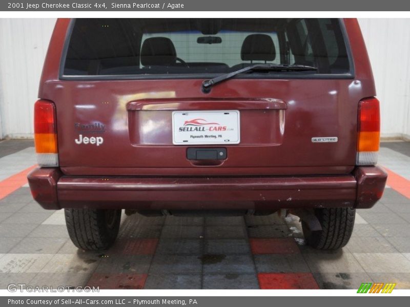 Sienna Pearlcoat / Agate 2001 Jeep Cherokee Classic 4x4