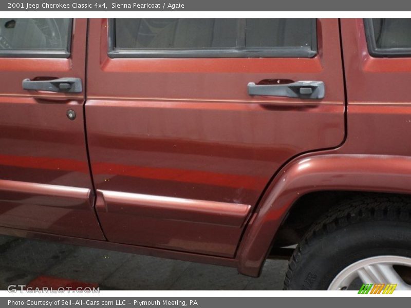 Sienna Pearlcoat / Agate 2001 Jeep Cherokee Classic 4x4