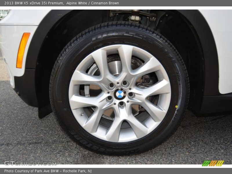 Alpine White / Cinnamon Brown 2013 BMW X5 xDrive 35i Premium