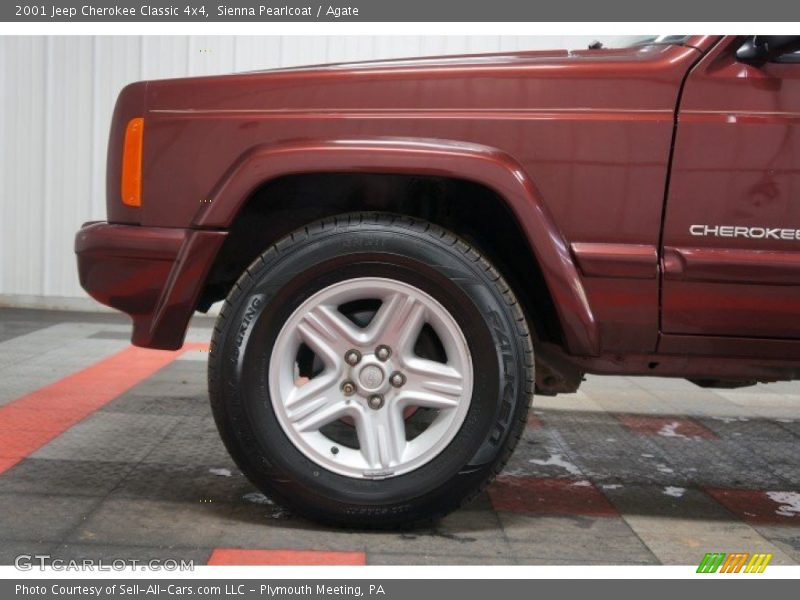 Sienna Pearlcoat / Agate 2001 Jeep Cherokee Classic 4x4