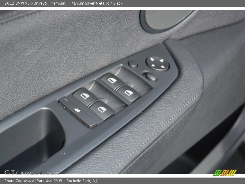 Titanium Silver Metallic / Black 2012 BMW X5 xDrive35i Premium