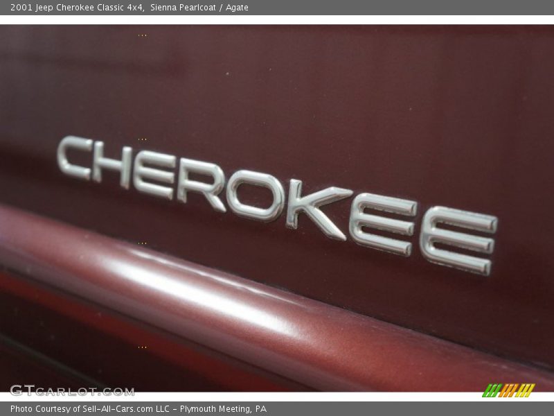 Sienna Pearlcoat / Agate 2001 Jeep Cherokee Classic 4x4