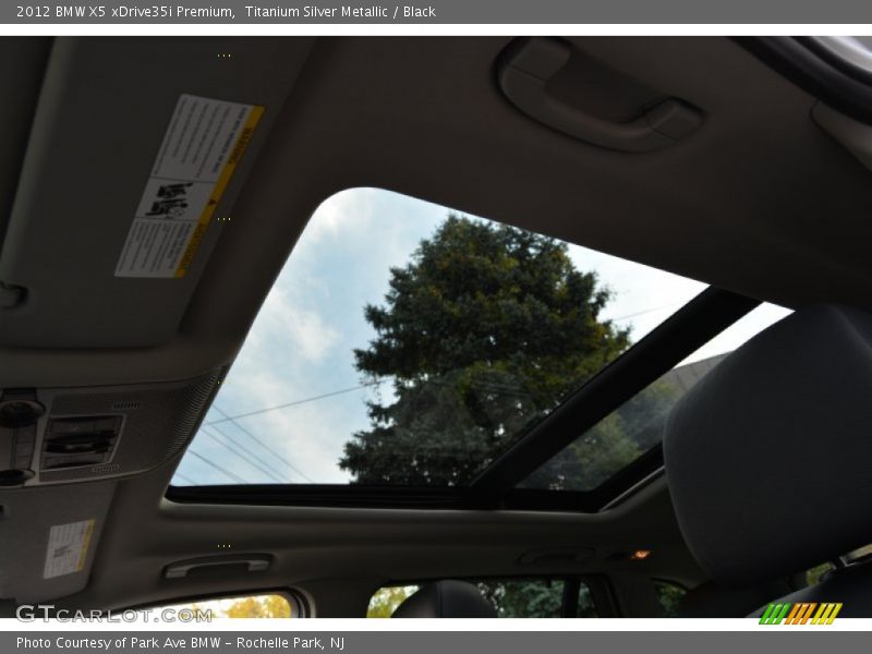 Titanium Silver Metallic / Black 2012 BMW X5 xDrive35i Premium