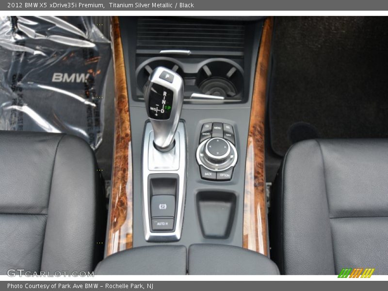 Titanium Silver Metallic / Black 2012 BMW X5 xDrive35i Premium