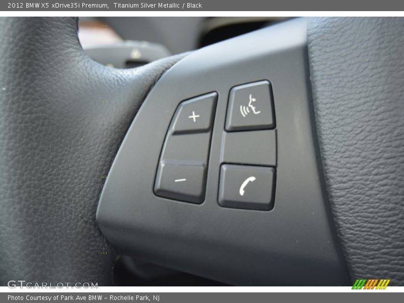 Titanium Silver Metallic / Black 2012 BMW X5 xDrive35i Premium