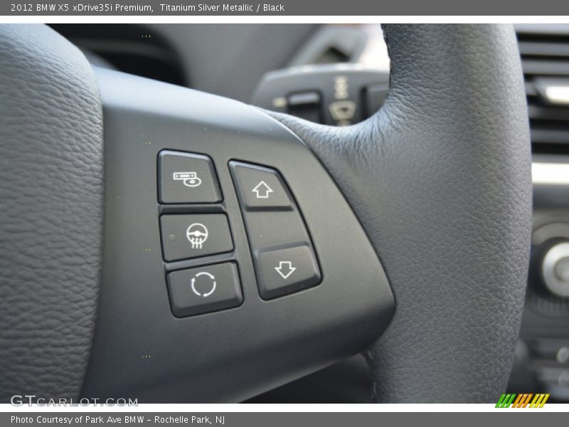 Titanium Silver Metallic / Black 2012 BMW X5 xDrive35i Premium