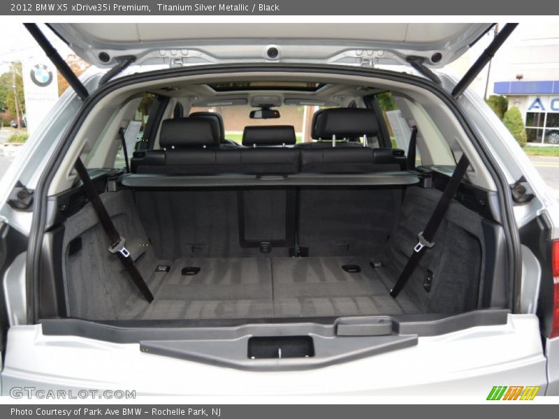 Titanium Silver Metallic / Black 2012 BMW X5 xDrive35i Premium
