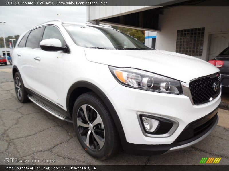 Front 3/4 View of 2016 Sorento EX V6 AWD