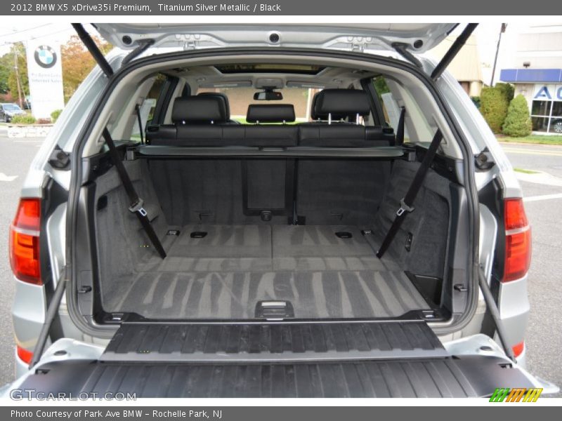 Titanium Silver Metallic / Black 2012 BMW X5 xDrive35i Premium