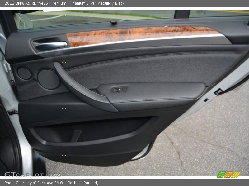 Titanium Silver Metallic / Black 2012 BMW X5 xDrive35i Premium