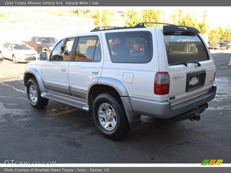 Natural White / Oak 1999 Toyota 4Runner Limited 4x4