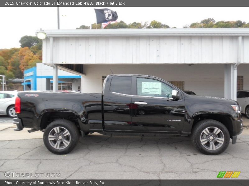 Black / Jet Black 2015 Chevrolet Colorado LT Extended Cab 4WD