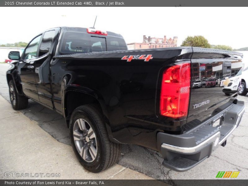 Black / Jet Black 2015 Chevrolet Colorado LT Extended Cab 4WD