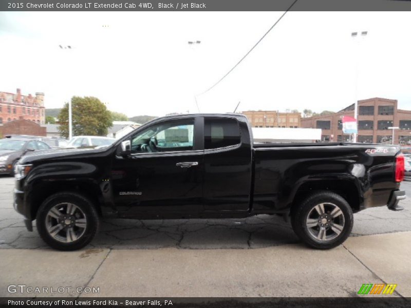 Black / Jet Black 2015 Chevrolet Colorado LT Extended Cab 4WD