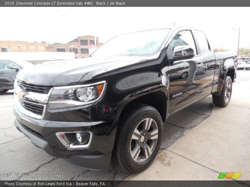 Black / Jet Black 2015 Chevrolet Colorado LT Extended Cab 4WD